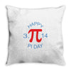 happy pi day Throw Pillow