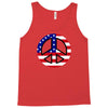 flag us flag peace independence day Tank Top