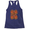 pumpkin pattern Racerback Tank