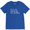 i'm a lot cooler on the internet V-Neck Tee