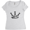 THE LAST KING Women's Triblend Scoop T-shirt