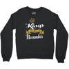 kings are born in november Crewneck Sweatshirt