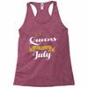 queens are born in july Racerback Tank