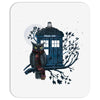 Owl And Tardis Mousepad