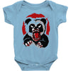 angry panda Baby Bodysuit