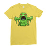 toxic monster 2 Ladies Fitted T-Shirt