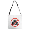 the nova corps believes in us Adjustable Strap Totes
