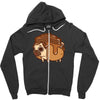 pancake Zipper Hoodie