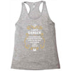 i am a cancer Racerback Tank