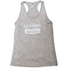 legends are born in august Racerback Tank