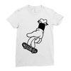skater Ladies Fitted T-Shirt