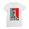 beaker meep poster, ideal birthday gift or present Ladies Fitted T-Shirt