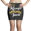 kings are born in june Mini Skirts
