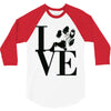 LOVE MY DOG 3/4 Sleeve Shirt