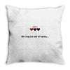 life Throw Pillow