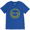 evil smiley emoticon V-Neck Tee