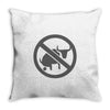 no bullshit Throw Pillow