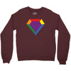 Rainbow LGBT Diamond Crewneck Sweatshirt