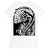 death before decaf Ladies Fitted T-Shirt