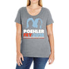 poehler fey 2016 Ladies Curvy T-Shirt
