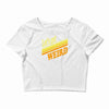 let's get weird Crop Top