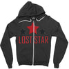 lost star Zipper Hoodie