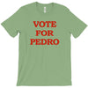 vote for pedro ringer t shirt napoleon dynamite ninja skills T-Shirt