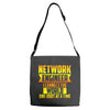 network engineer i connect the Adjustable Strap Totes