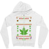 smoke weed every christmas Zipper Hoodie