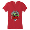 chick hicks Women's V-Neck T-Shirt