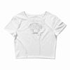 death skull Crop Top