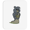 mucus bear Mousepad