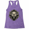 lion head Racerback Tank