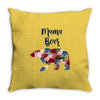 mama bear floral Throw Pillow