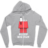 Sleep Big Fan Zipper Hoodie