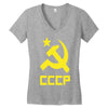 cccp ussr russia che revolution new Women's V-Neck T-Shirt