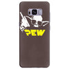 pew yoda wars funny Samsung Galaxy S8 Plus