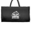 This Guy Loves Camping With His Family Weekender Totes