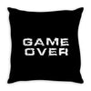 game over Throw Pillow
