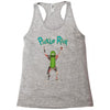pickle rick Racerback Tank