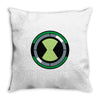 omnitrix symbole ben10 Throw Pillow