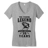 The Fishing Legend Reeling Them In For 70 Years V-neck tee