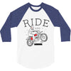 ride and fly high 3/4 Sleeve Shirt
