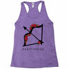 sagittarius rose Racerback Tank