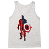 captain america flag abstract Tank Top