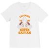 training to be the strongest super saiyan V-Neck Tee