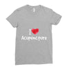 I Love Acupuncture Ladies Fitted T-Shirt