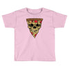 pizza skull Toddler T-shirt