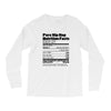 clebrity hip hop nutrition Long Sleeve Shirts