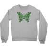 liver cancer butterfly Crewneck Sweatshirt